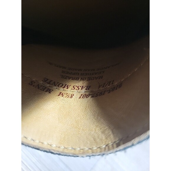 GH Bass Monte Mens Penny Loafer Black 8.5 Drivers Leather EXCELLENT - Picture 16 of 16